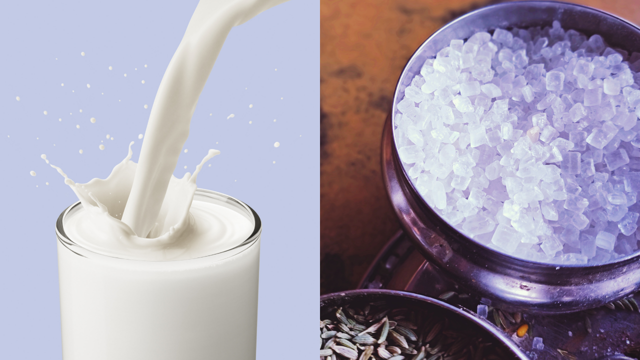 Benefits of Drinking Sugar Candy Mixed with Milk