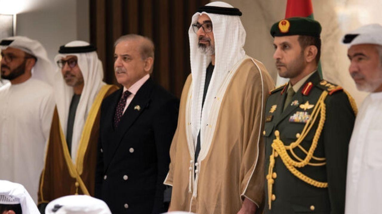 Crown Prince of Abu Dhabi meets UAE Embassy staff in Islamabad