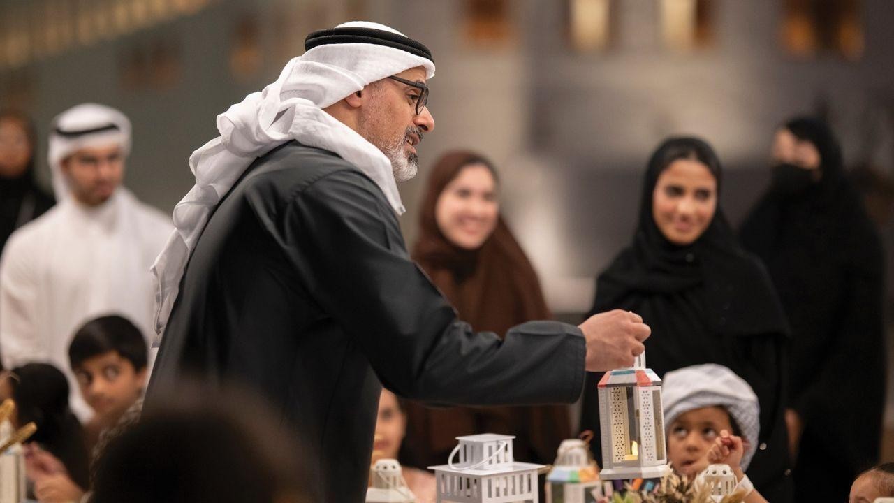 Khaled bin Mohamed bin Zayed attends Abu Dhabi Government’s Ramadan majlis