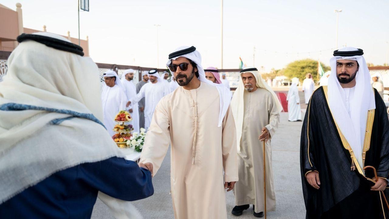 Khalifa bin Tahnoon Attends Salem Juma Almheiri Wedding Reception