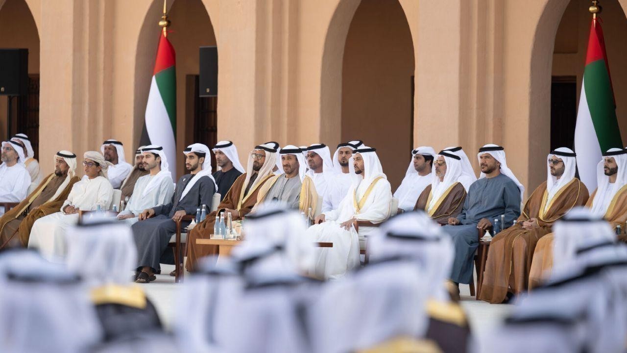 Hamdan bin Zayed Hosts 20th Group Wedding for 76 Al Dhafra Citizens