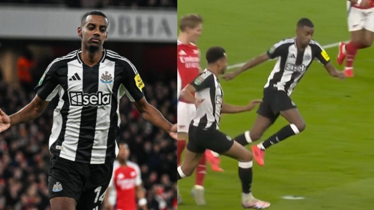 Newcastle shocks Arsenal to edge closer to League Cup final spot
