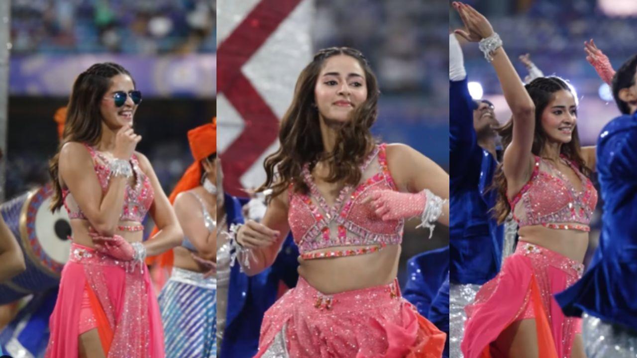 Ananya Panday Shines at IPL 2025 with Stunning Dance Performance