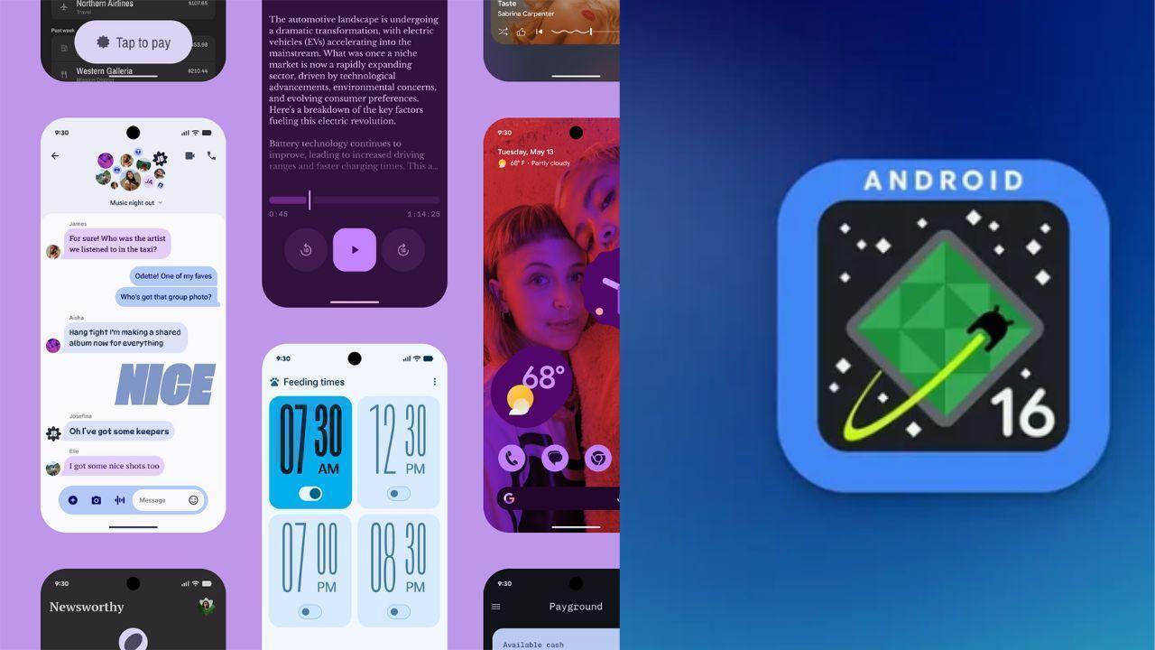 Android 16 & Wear OS 6 Unveiled with Stunning New Design
