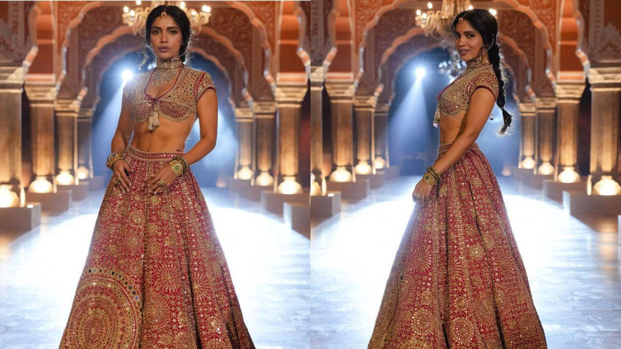 Bhumi Pednekar & Ishaan Khatter Shine in "The Royals" Couture