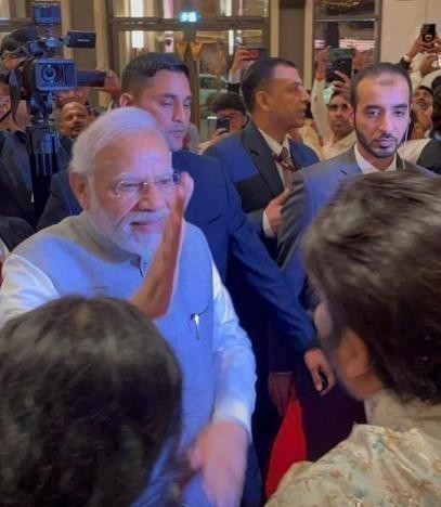 Prime Minister Narendra Modi Arrives in Dubai