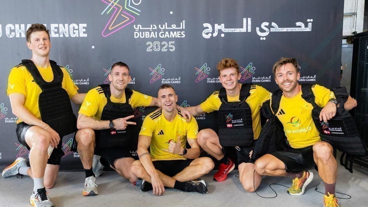 International Teams Launch Dubai Games 2025 with Thrilling Burj Challenge