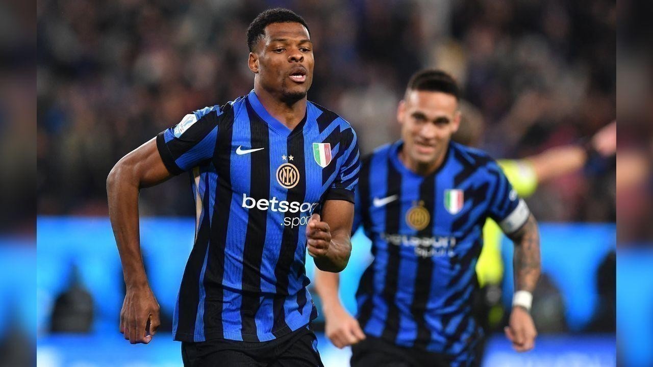 Denzel Dumfries Scores Twice to Take Inter Milan into Italian Super Cup Final
