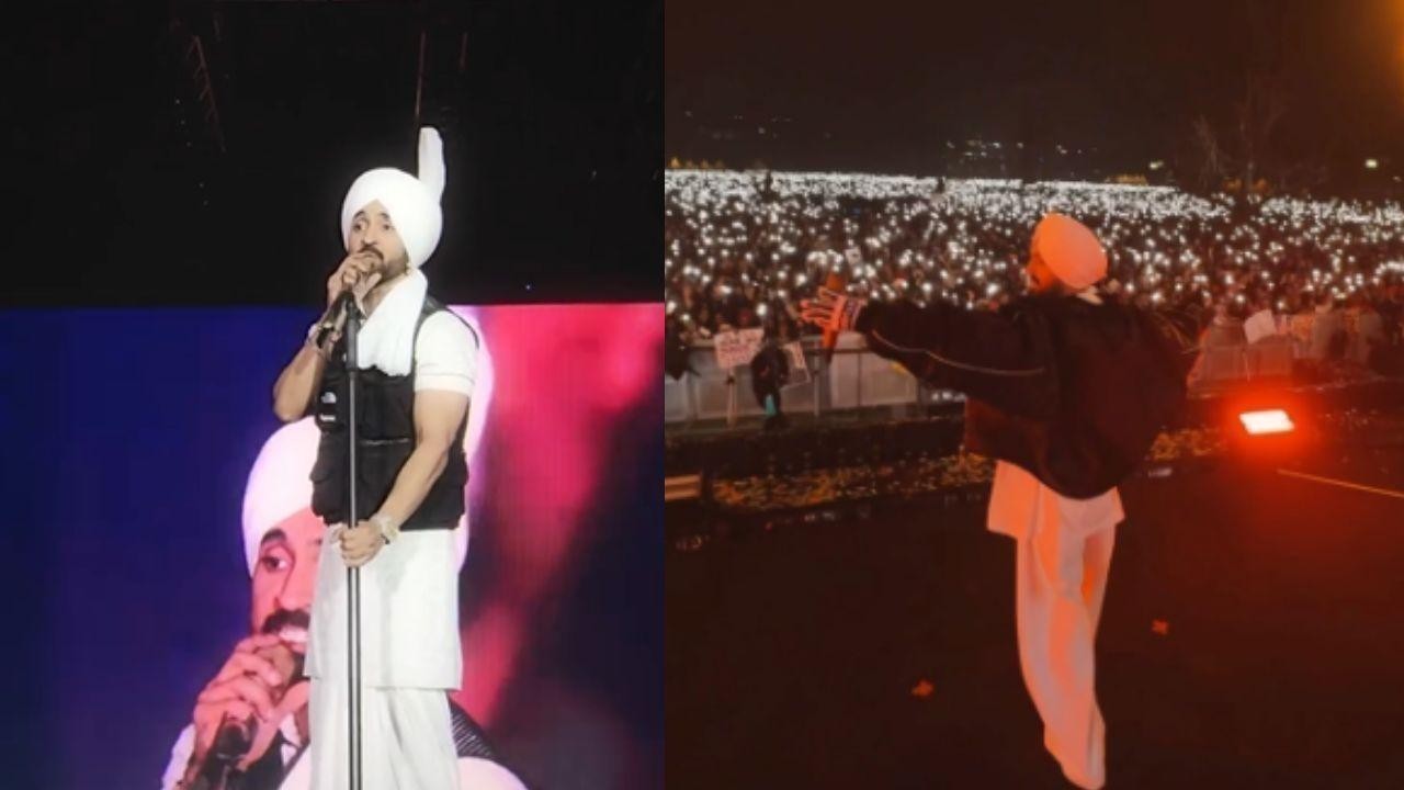 Diljit Dosanjh Shares Glimpse of Huge Crowd at Ludhiana Concert