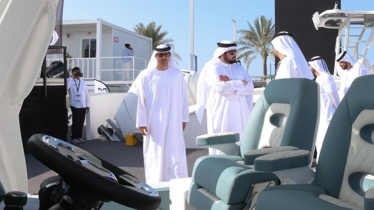 Ahmed bin Mohammed Inaugurates 31st Edition of Dubai International Boat Show
