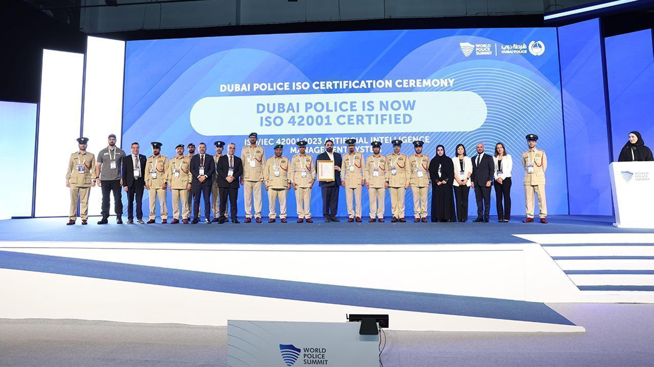 Dubai Police AI Department Earns ISO/IEC 42001:2023 Certification for Excellence