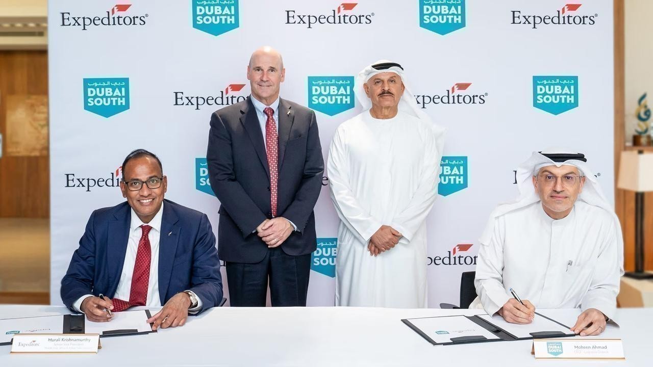 Dubai South and Expeditors Sign Deal for New Facility at Logistics District