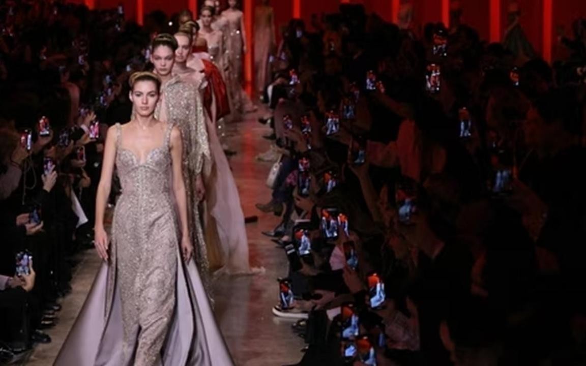 J.Lo Shimmer, Saab Shimmers, Piccioli Mojo: Paris Fashion Week