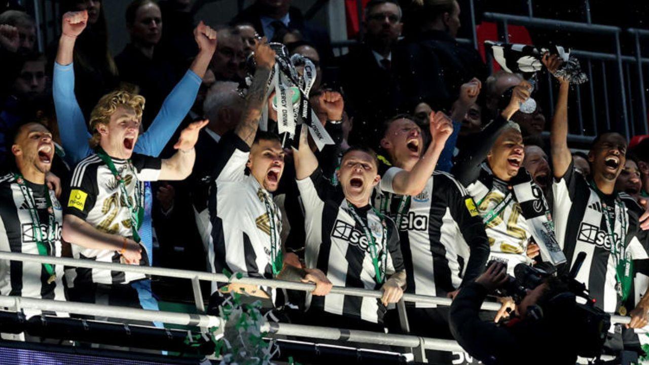 Newcastle wins League Cup after strong victory against Liverpool
