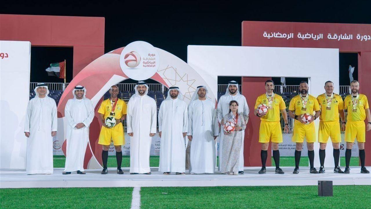 Sultan bin Ahmed crowns champions of Sharjah Ramadan Sports Tournament.