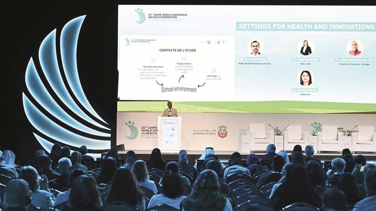 Frontline Heroes Office: (IUHPE) World Conference in Abu Dhabi reaffirms UAE’s Leading Role in the Global Health Map