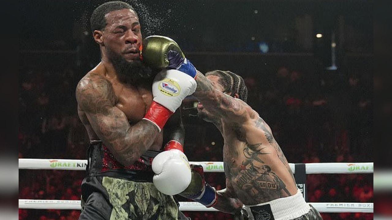 Gervonta Davis says hair product burned his eyes in fight vs Roach Jr.