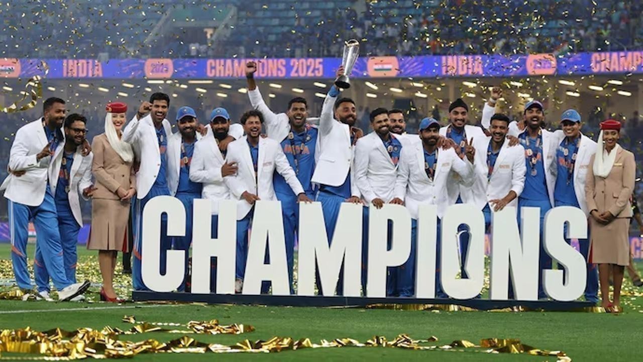 Rohit Sharma Leads India Win ICC Champions Trophy Glory After 12 Years, Defeats NZ by 4 Wickets