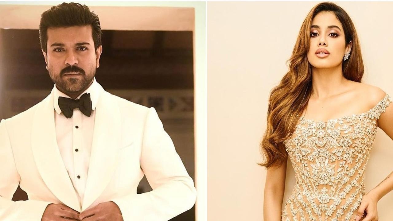 Janhvi Kapoor joins Ram Charan in RC 16, announced on her birthday.