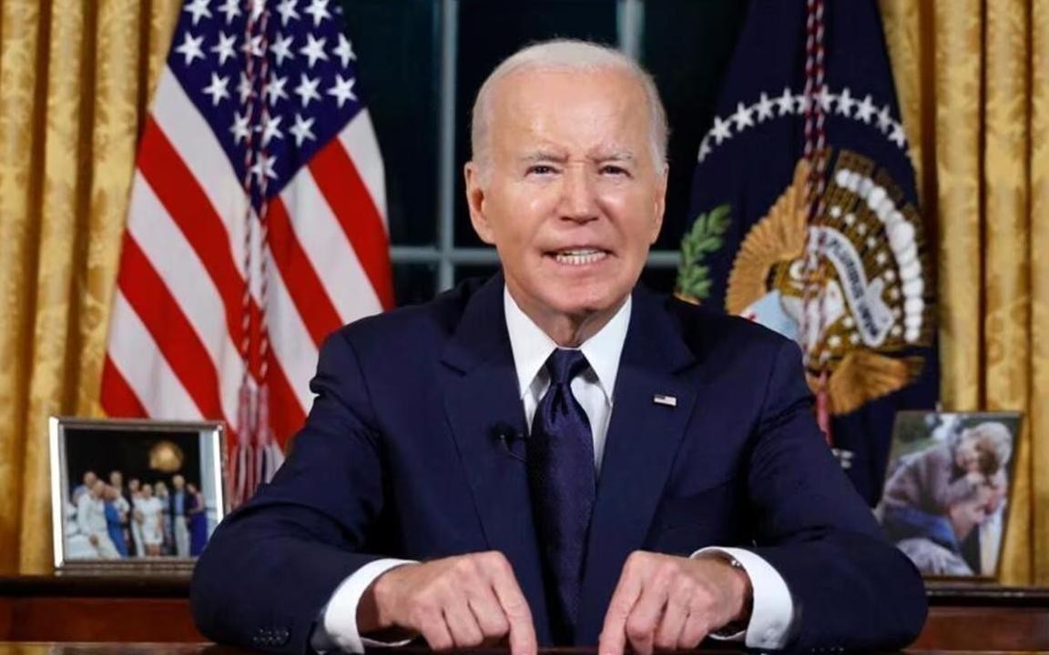 Joe Biden acknowledged the lack of security at the US-Mexico bord