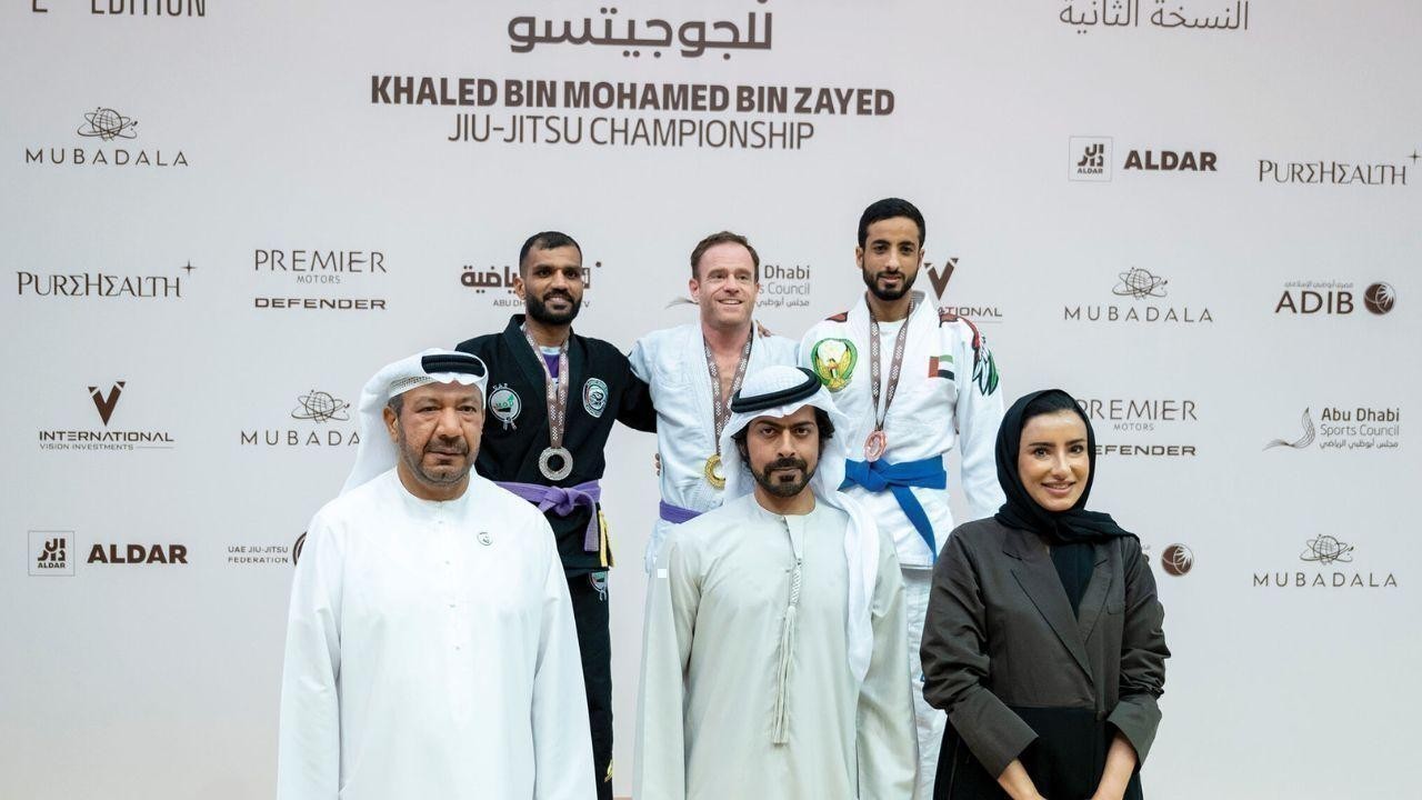 Khalifa bin Tahnoon Attends 2nd Khaled bin Mohamed Jiu-Jitsu Championship