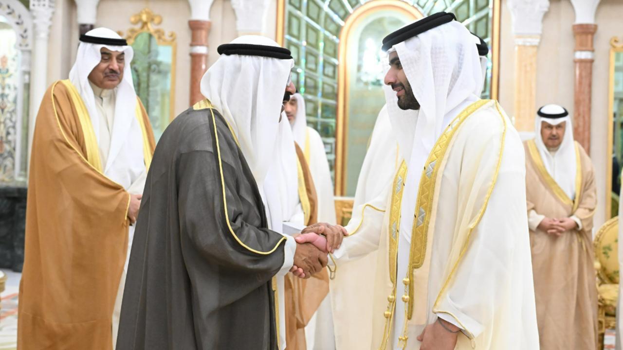 Sheikh Mansoor Meets Emir of Kuwait Ahead of GCC Olympic Committees Summit