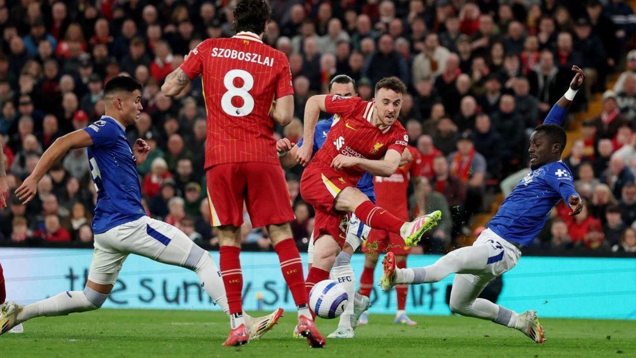 Liverpool Beat Everton 1-0 as Jota Seals Derby Win