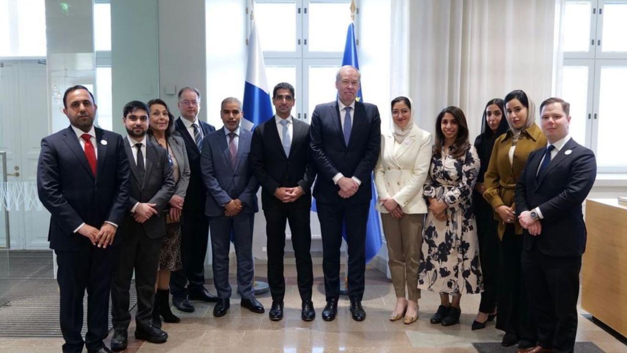 UAE Delegation Strengthens Ties with Finland on Tech Partnership