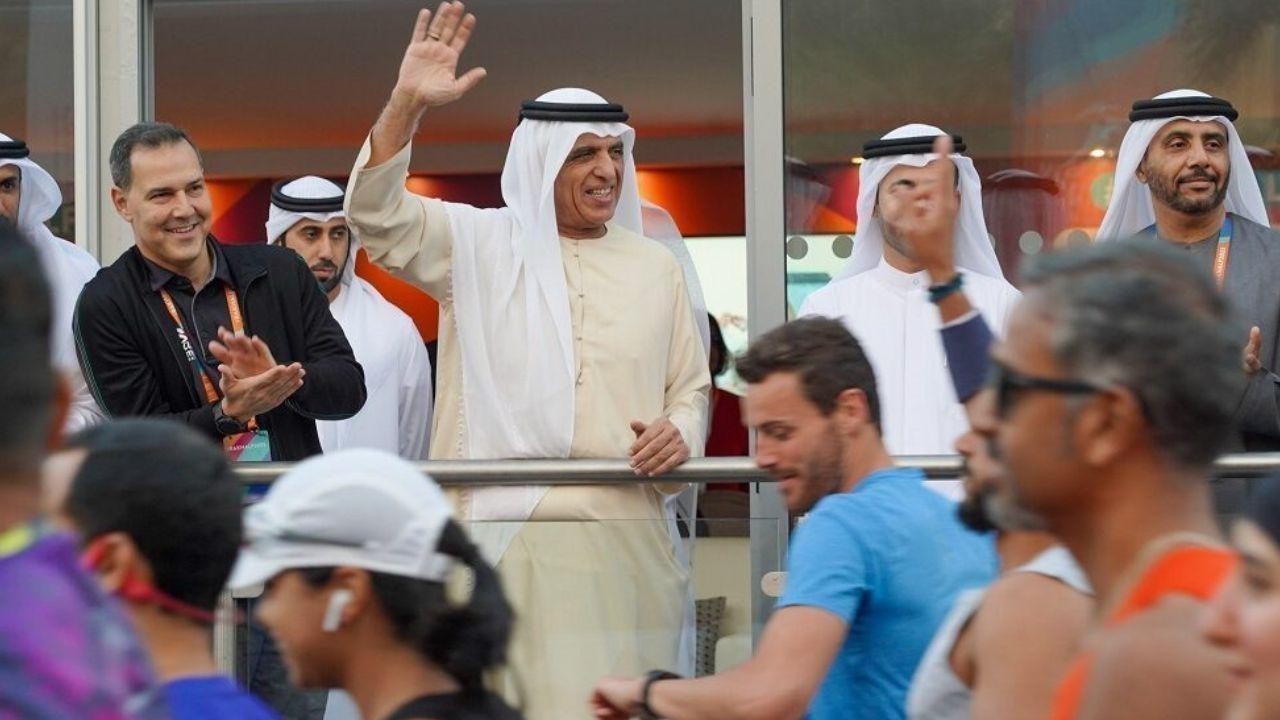 H.H. Saud bin Saqr Attends 18th Ras Al Khaimah Half Marathon