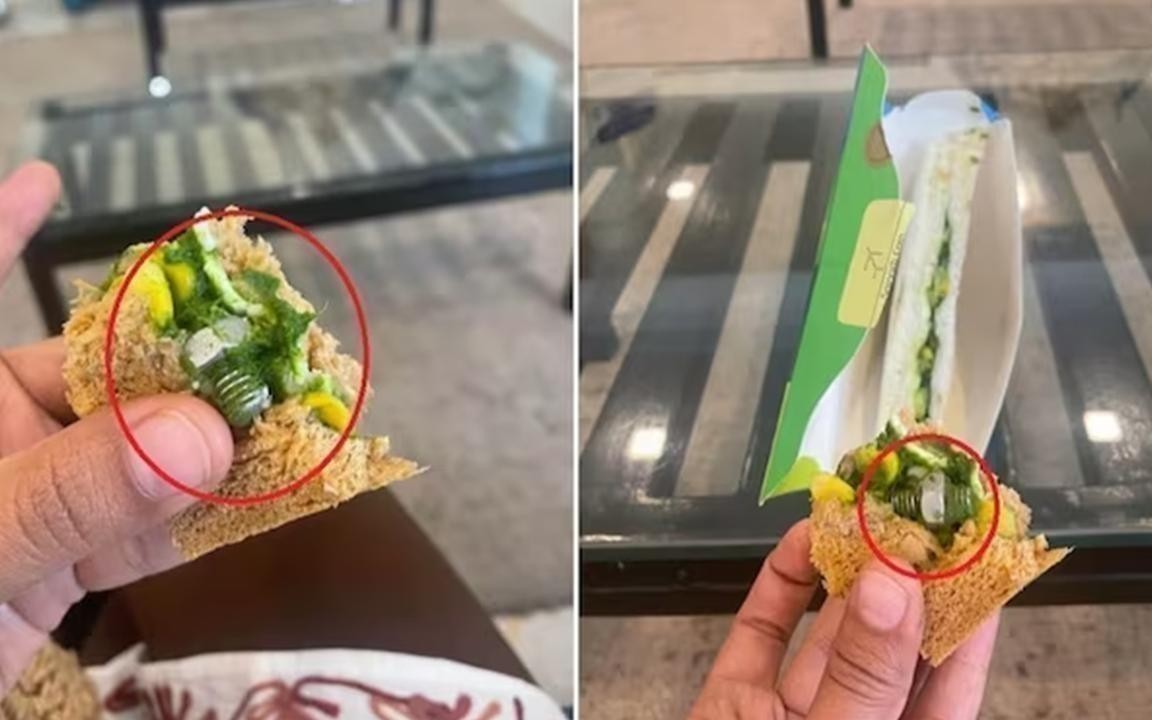 IndiGo Passenger Alleges Screw in In-Flight Sandwich