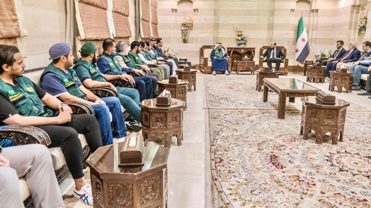 Syrian Prime Minister Meets KSrelief Team for Humanitarian Efforts