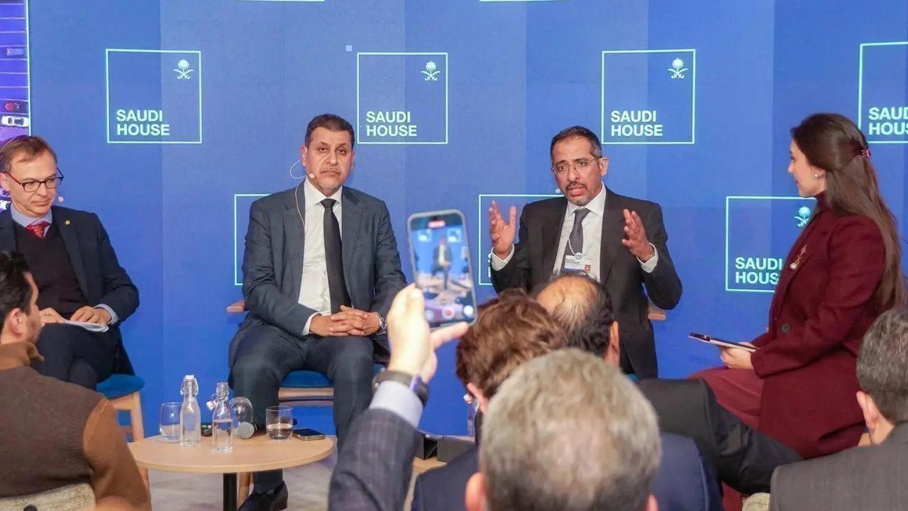 Minister of Industry Joins Session on Jubail and Yanbu at WEF 2025