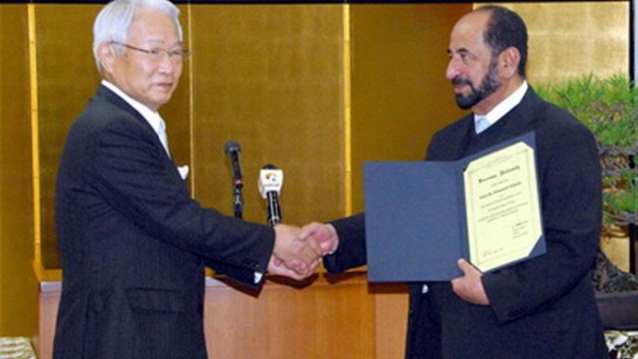 Sheikh Sultan bin Mohammed Al Qasimi Awarded Honorary Degree