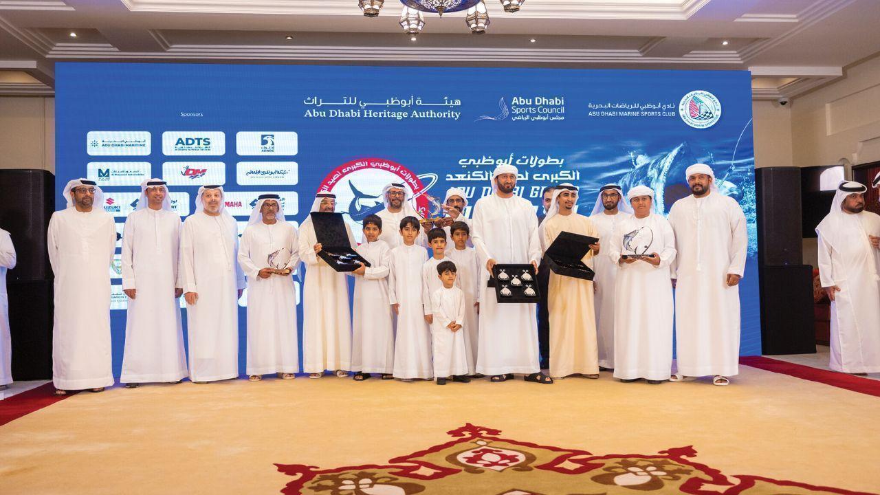 Sheikh Ahmed Awards Winners at Abu Dhabi Grand Kingfish Championship