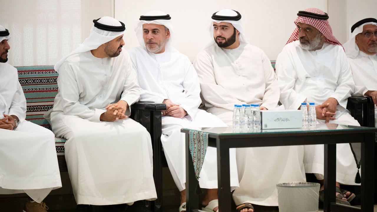 Theyab bin Mohamed offers condolences on martyr Abdul Hamid Al Hammadi’s mother