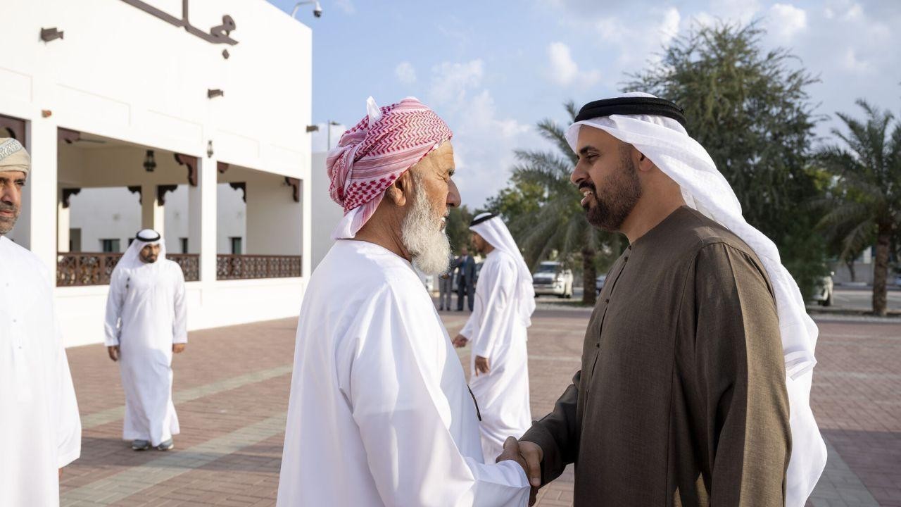 Theyab bin Mohamed offers condolences on Mubarak Al Mansouri's passing