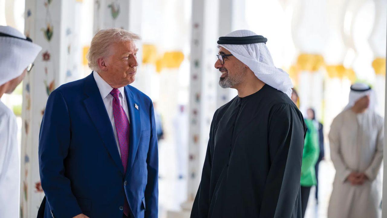 Trump Visits Sheikh Zayed Grand Mosque in Abu Dhabi