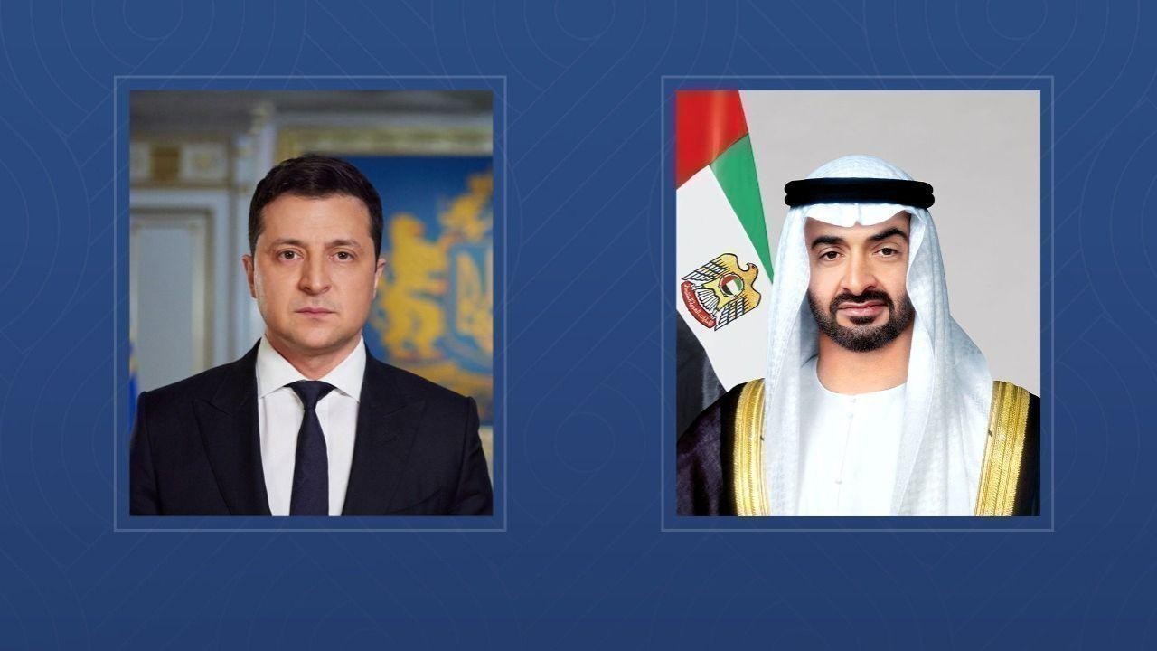 UAE, Ukraine Presidents Discuss Enhancing Bilateral Cooperation and Ties