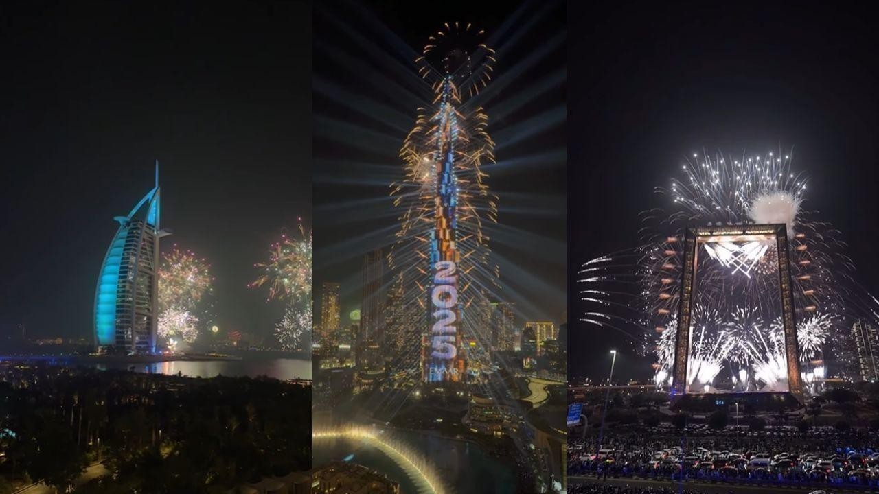 Stream Dubai's Burj Khalifa Fireworks on New Year’s Eve 2025
