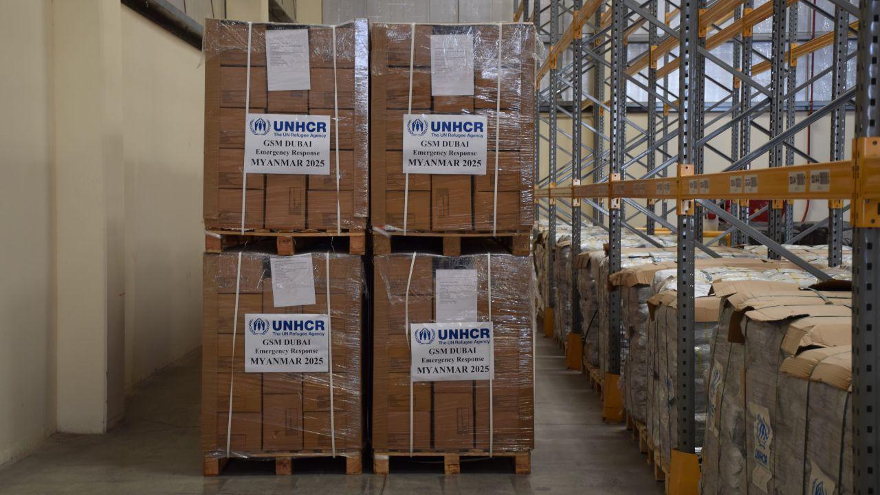 Dubai Humanitarian Sends Vital Aid by Sea to Earthquake-Hit Myanmar