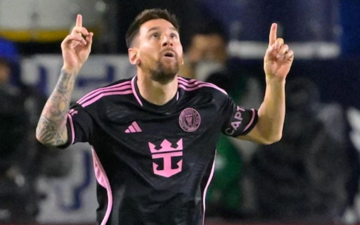 Lionel Messi's goal secures draw for Inter Miami against LA Galaxy.