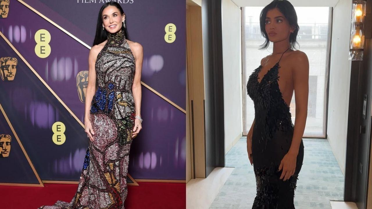 Kylie Jenner Interacts with Demi Moore After Golden Globes Snub at BAFTAs