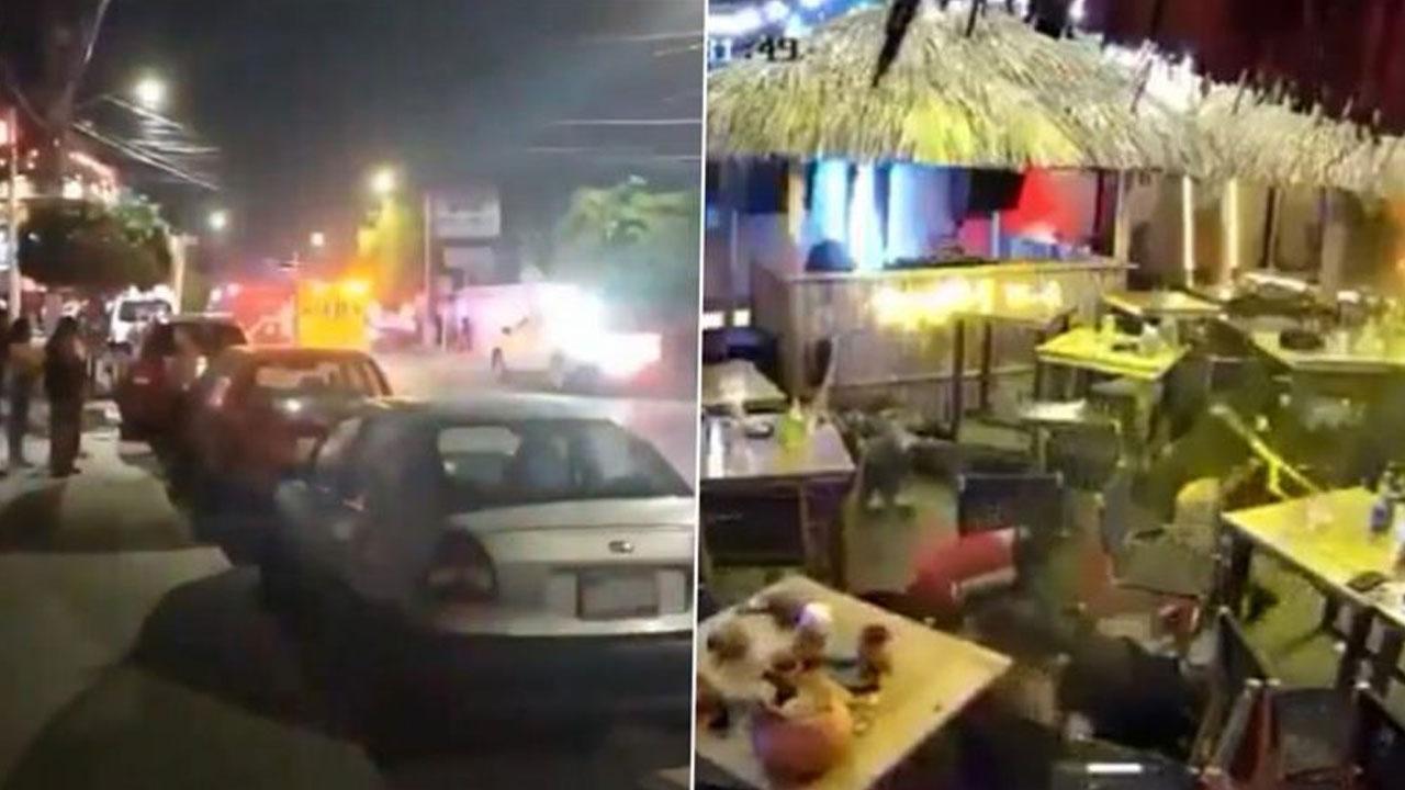 Gunmen open fire at Mexico bar, leaving 10 dead and 7 injured.