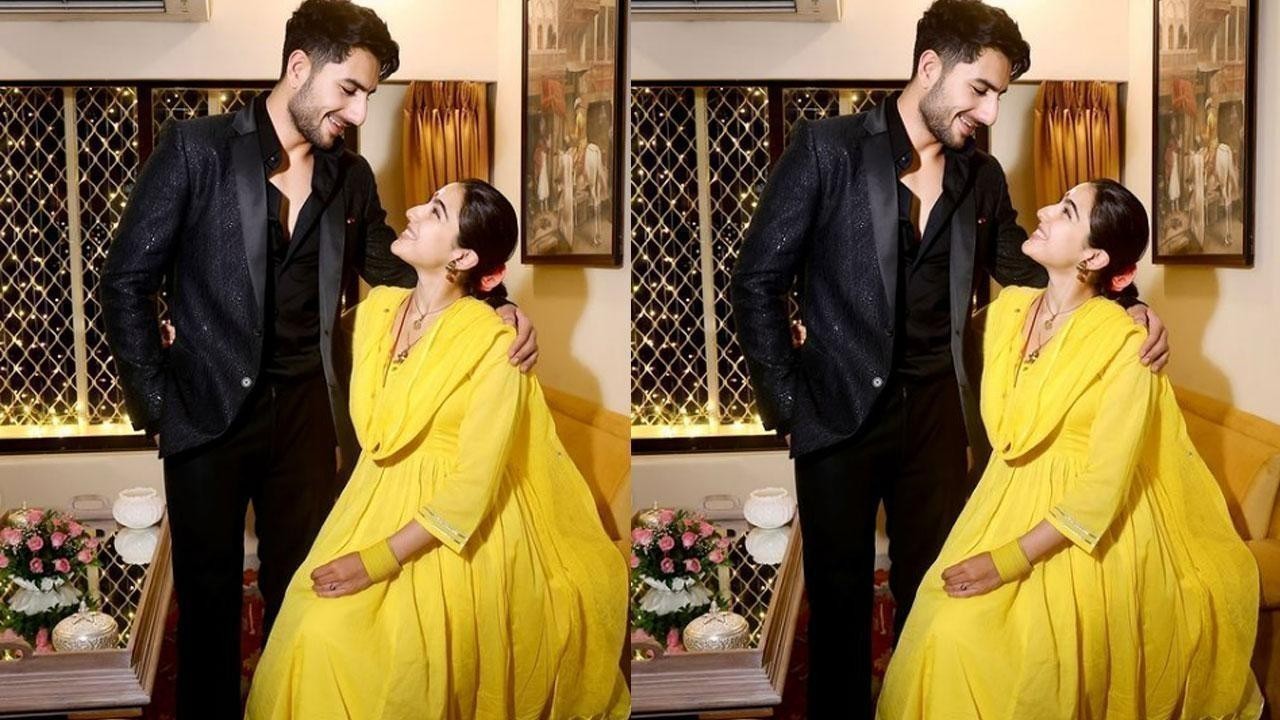 Sara Ali Khan wears affordable ₹3.8k yellow anarkali for photoshoot with Ibrahim