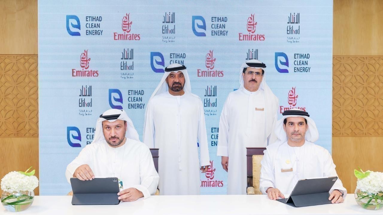 Etihad Clean Energy and Emirates Airline Unite for Solar PV Project at Engineering Centre