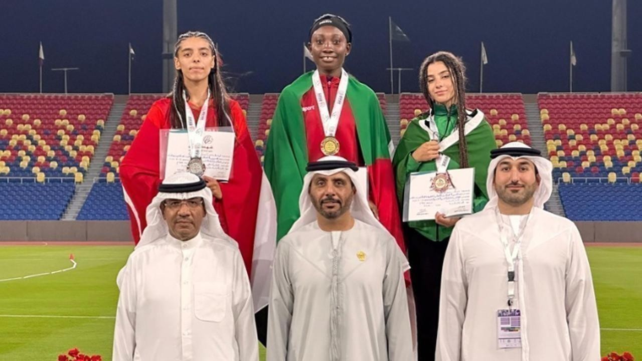 UAE Sprinter Maryam Karim Wins Gold at Arab Junior Athletics Championship