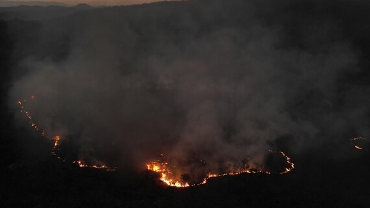 Brazil's Worst Drought Triggers Wildfires and Record-Low Amazon River Levels