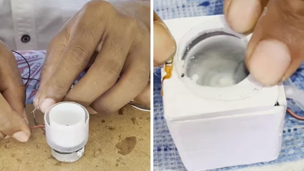 Indian Man Sets Record for World's Smallest Washing Machine Ever