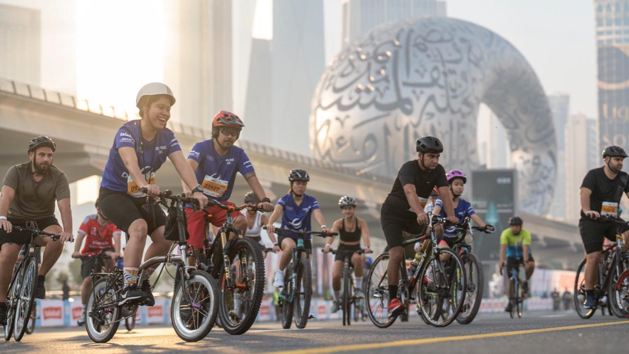Dubai Ride 2024 breaks records as thousands pedal for a fitter future