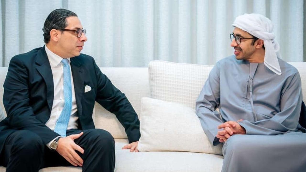Sheikh Abdullah bin Zayed and Cypriot Counterpart Discuss Regional Issues
